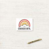 Cannon Mountain New Hampshire Post-it Klebezettel (Auf Schreibtisch)