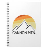 Cannon Mountain New Hampshire Retro Notizblock (Vorderseite)