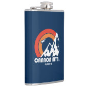 Cannon Mountain New Hampshire Sun Eagle Flachmann (Rechts)