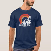 Cannon Mountain New Hampshire Sun Eagle T-Shirt (Vorderseite)
