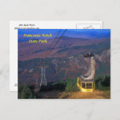 Cannon Mountain Tram, Franconia Notch Postkarte (Vorne/Hinten)