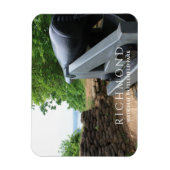 Cannon Overooking James River Drewry's Bluff Magnet (Vertikal)