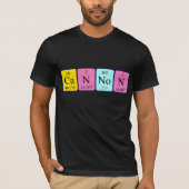 Cannon Periodenname Shirt (Vorderseite)