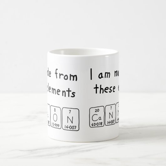 Cannon Periodenname Tasse (Mittel)