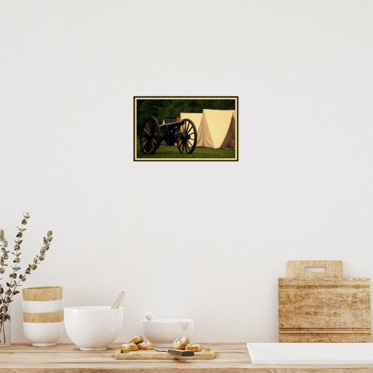 Cannon Poster (Küche)