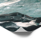 Cannon Rock | 1895 Poster (Ecke)