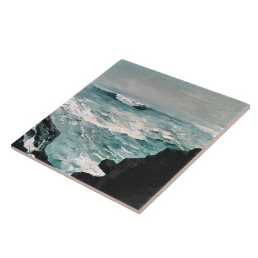 Cannon Rock von Winslow Homer, Fliese (Seite)