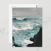 Cannon Rock von Winslow Homer, Postkarte (Vorne/Hinten)