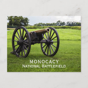 Cannon, Schlacht am Monocacy, Maryland Postkarte