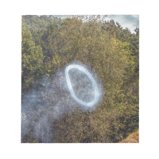 Cannon Smoke Ring Notizblock (Vorderseite)