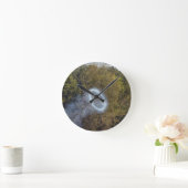 Cannon Smoke Ring Runde Wanduhr (Zuhause)