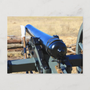 Cannon und A Ramrod Postkarte