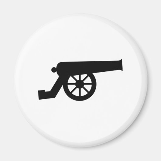 Cannon ziviler Krieg Magnet (Vorne)