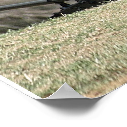 Cannon ziviler Krieg Poster (Ecke)