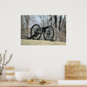 Cannon ziviler Krieg Poster (Küche)