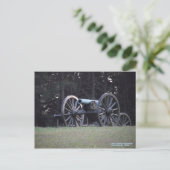 Cannon ziviler Krieg Postkarte (Stehend Vorderseite)