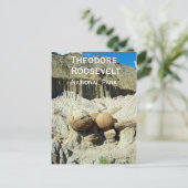 Cannonball Concreations, Theodore Roosevelt NP Postkarte (Stehend Vorderseite)