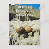 Cannonball Concreations, Theodore Roosevelt NP Postkarte (Vorderseite)