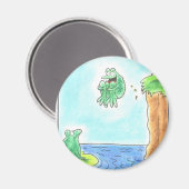 Cannonball Frog Magnet (Vorderseite/Rückseite)