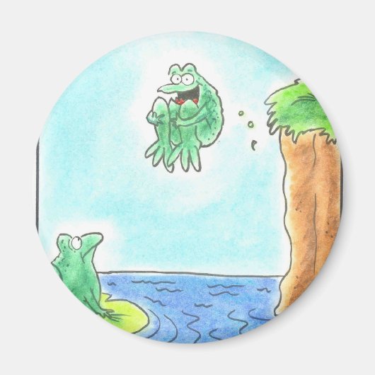 Cannonball Frog Magnet (Vorne)