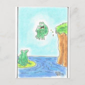 Cannonball Frog Postkarte (Vorderseite)