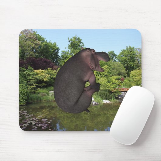Cannonball Hippo Mousepad (Mit Mouse)