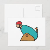 Cannonball Postkarte (Vorne/Hinten)