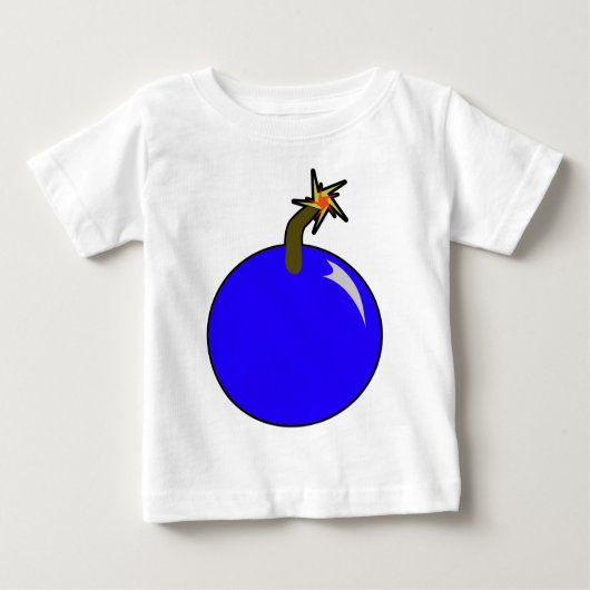 Cannonball Round Shot Bomb Cannon Ball Pirate Baby T-shirt (Vorderseite)