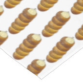 Cannoncini Italienische Bäckerei Creme Horn Pastry Tischdecke (Schrägansicht)