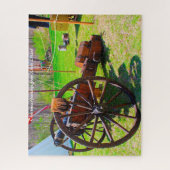 Cannons des Zivilen Krieges - Weihnachtsgrüße Puzzle (Vertikal)