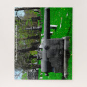Cannons des Zivilen Krieges - Weihnachtsgrüße Puzzle (Vertikal)