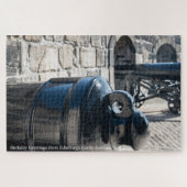 Cannons Edinburgh Castle. Jigsaw Puzzle (Horizontal)