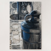 Cannons Edinburgh Castle. Jigsaw Puzzle (Vertikal)