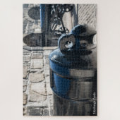 Cannons Edinburgh Castle. Jigsaw Puzzle (Vertikal)