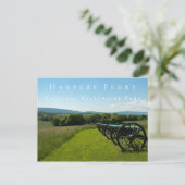 Cannons, Harpers Ferry National Historical Park Postkarte (Stehend Vorderseite)