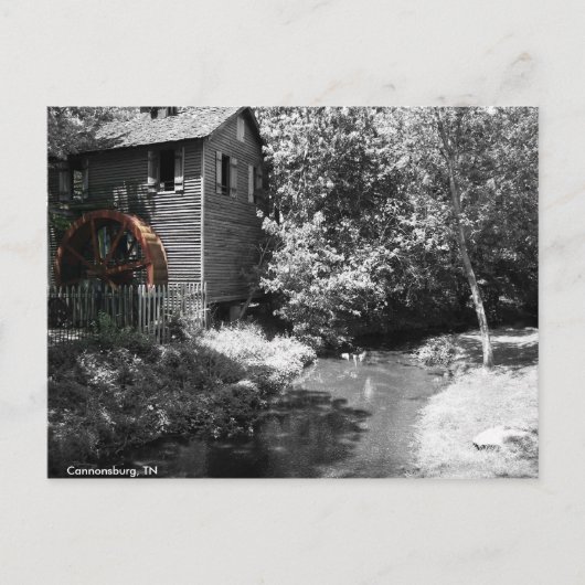 Cannonsburg Postkarte (Vorderseite)