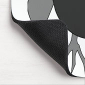 Canny Halloween Owl Mousepad (Ecke)