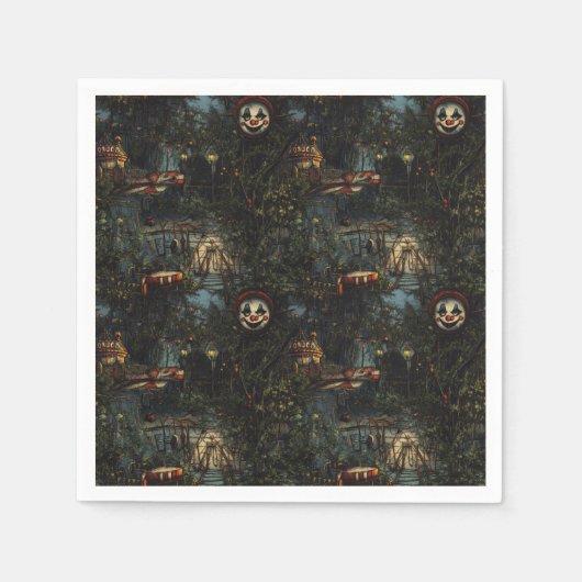 Canny Halloween Serviette (Vorderseite)