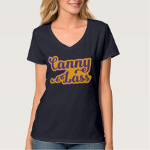 Canny Lass, Geordie Slang T - Shirt, Newcastle