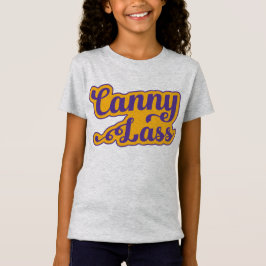 Canny Lass, Geordie Slang T - Shirt, Newcastle T-Shirt