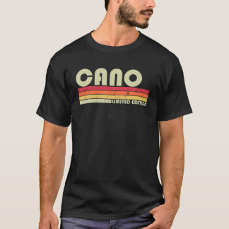CANO Nachname Lustig Retro Vintage 80er 90er Gebur T-Shirt