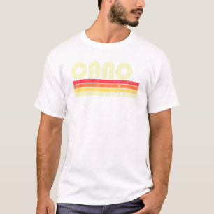 Cano Nachname Retro Vintag 80er 90er Geburtstagsre T-Shirt