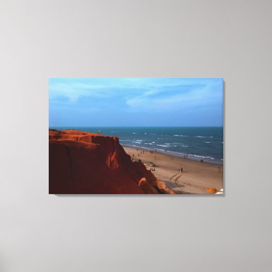 Canoa Quebrada - falésia Leinwanddruck (Vorderseite)