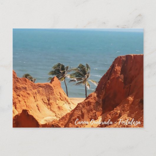 Canoa quebrada Fortaleza - Brasilien Postkarte (Vorderseite)