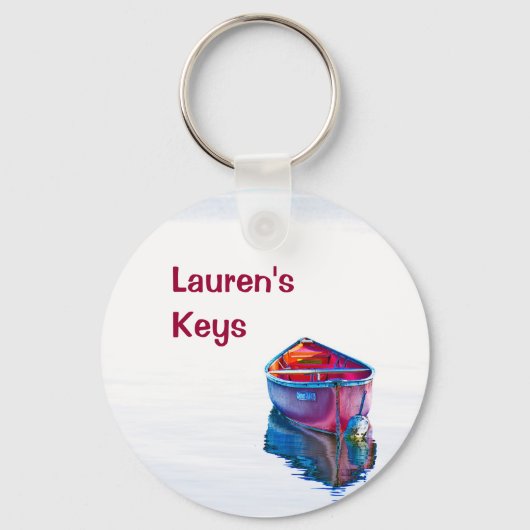 Canoe Abend Schlüsselanhänger (Vorderseite)