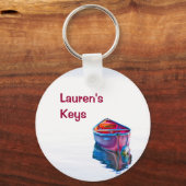 Canoe Abend Schlüsselanhänger (Vorderseite)