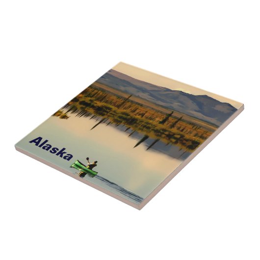 Canoe Alaska Fliese (Seite)