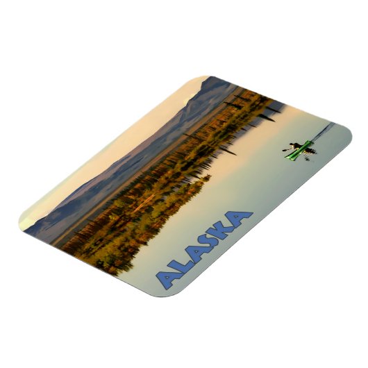 Canoe Alaska Magnet (Linke Seite)