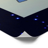 Canoe Alaska Poster (Ecke)