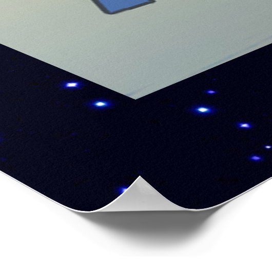 Canoe Alaska Poster (Ecke)